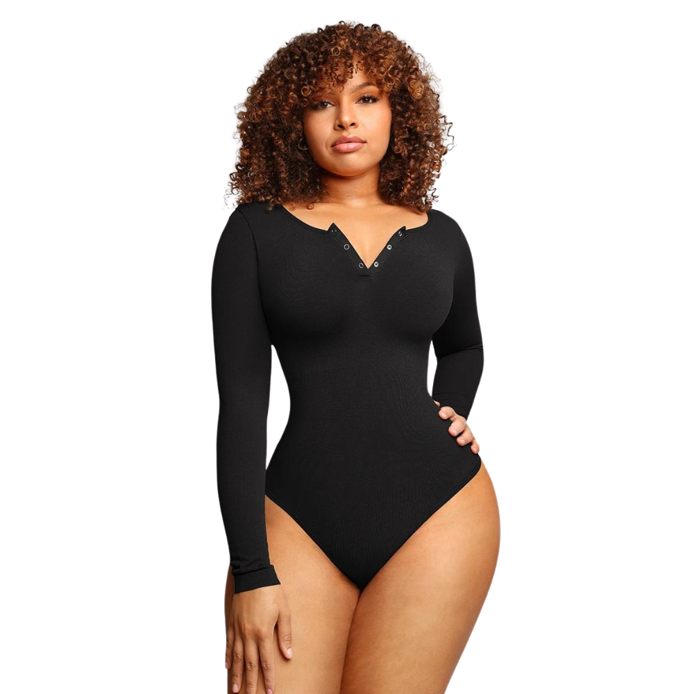 Long Sleeve Button Bodysuit