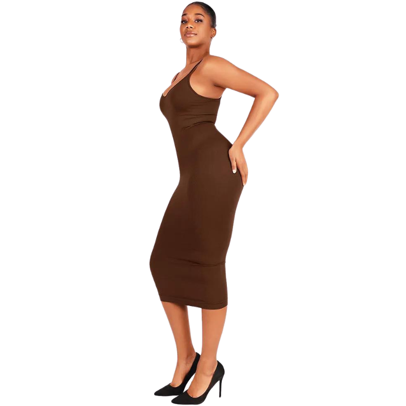 Shapewear Slip Maxi Dress