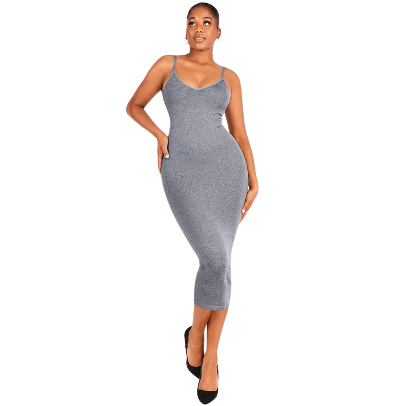 Shapewear Slip Maxi Dress