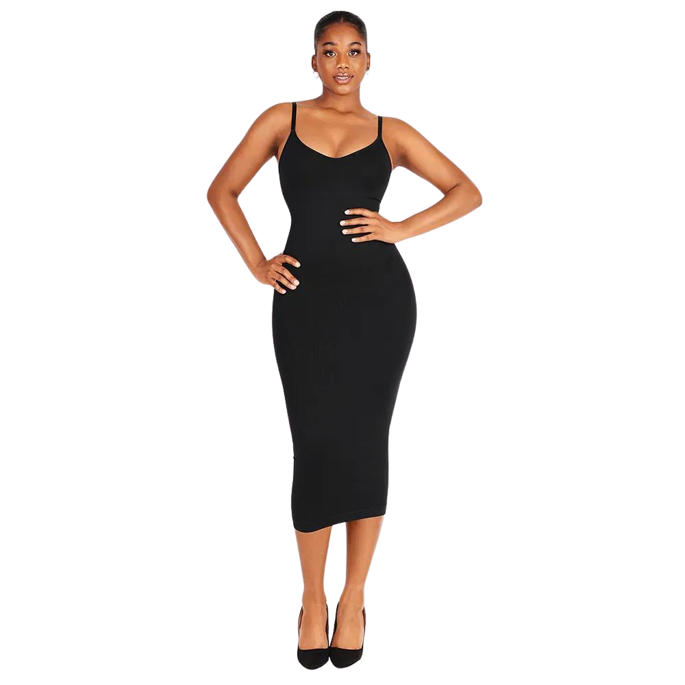 Shapewear Slip Maxi Dress